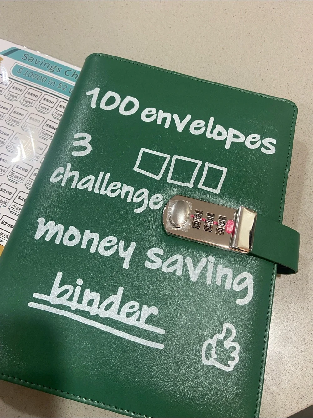 Money Saving Challenge Book